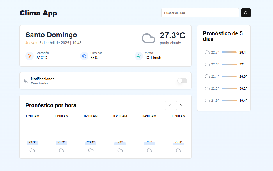 App de Clima